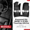 5D Premium Auto Fussmatten für BMW 3 (F30) Limousine xDrive Produktbild-Vorschau 2