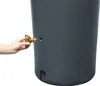 4rain AZURA 2in1 Regentonne 120 L, graphite grey mit Produktbild-Vorschau 12