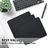 3er-Pack Standard-Mauspads mit genähten Kanten, bequemes Produktbild-Vorschau 2