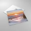 Bilder auf glas - Einteilig - Sonne Strand Vögel - 50x50cm Produktbild-Vorschau 2