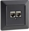 Presa di rete MILOS Cat6a da incasso 2x porta RJ45 LAN fino Anteprima dell’immagine prodotto 2