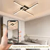 ZMH LED Plafonnier Noir 20W Blanc Chaud 3000K Plafonnier Voir les images du produit 3