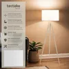 tectake® Stehleuchte Lunaris Dreibeingestell aus Stahl, 60 Produktbild-Vorschau 2