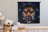 MuchoWow® Wandteppich Wandbehang Tiger - Kleidung - Licht Produktbild-Vorschau 3