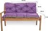 fialový vankúš na záhradnú lavicu| veľkosť 110x60x50| Náhľad obrázku produktu 4