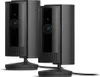 Two black Ring indoor cameras are shown against a white background. Anteprima dell’immagine prodotto