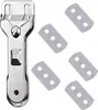 A glass scraper tool and several replacement blades are displayed on a white background. Produktbild-Vorschau