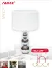 Ranex Tischleuchte 25x25x43 cm Weiß Produktbild-Vorschau 5