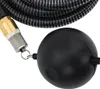 vidaXL Tubo di aspirazione con raccordi in ottone nero 1,1" Anteprima dell’immagine prodotto 3