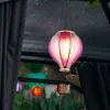 2er Set LED Solarleuchte, Heißluftballon, Feuer Effekt, H Produktbild-Vorschau 8