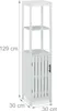 Mobile da bagno Relaxdays, A x L x P: 129 x 30 x 30 cm, 4 Anteprima dell’immagine prodotto 4