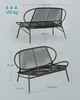 Songmics Gartenlounge-Set, Gartenbank, 2-Sitzer, Produktbild-Vorschau 3