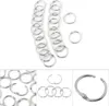 20 Stück Metall-Hingeringe, Buchbinderinge, Schlüsselringe Produktbild-Vorschau 6