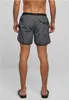 Urban Classics Badeshort Herren Retro Swimshorts charcoal Produktbild-Vorschau 8