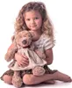 Lumpin 94104 Ourson Lumpinka en robe - gris, moyen 43 cm Voir les images du produit 2