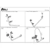ARLI 60 cm Sat Antenne Stahl – Satellitenschüssel Offset Produktbild-Vorschau 3