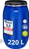 Fût en plastique Garronda 220 L à large goulot avec Voir les images du produit 2