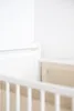 BEIGE Atmungsaktiv 2 TLG. Netzstoff BETTUMRANDUNG Babybett Produktbild-Vorschau 5