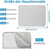 Haustier Kühlmatte, Selbstkühlende Hundematte, Kühldecke Produktbild-Vorschau 4