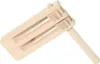 A wooden ratchet toy is shown against a white background. Produktbild-Vorschau