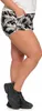 Damen Shorts Jogginghose Shorts Schwarz-Weiß Bequem MORAJ Produktbild-Vorschau 3