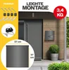 KESSER® Briefkasten mit Zeitungsfach Wandmontage Produktbild-Vorschau 8