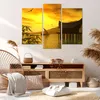 Bild auf Leinwand - Leinwandbild - Asien Berg Meer Felsen - Produktbild-Vorschau 7