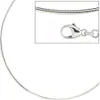 JOBO Halsreif 925 Sterling Silber rhodiniert 1,2 mm 42 cm Produktbild-Vorschau 1