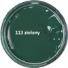 A top-down view of a can of green shoe polish. Produktbild-Vorschau