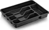 Portaposate Michelino nero - inserto per cassetto 38,5 × 31 Anteprima dell’immagine prodotto 2