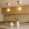 Porcelánové povrchové svítidlo E27, bílá glazura Náhled obrázku produktu 1