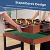 COSTWAY 125x97x83 cm, tavolo da calcio balilla, tavolo Anteprima dell’immagine prodotto 7
