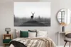 MuchoWow® Poster Rotwild - Schatten - Natur 180x120 cm - Produktbild-Vorschau 5