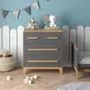 Commode Vitalispa Malia Gris 80x88cm avec 4 tiroirs, Model Voir les images du produit 3