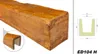 DECO WOOD Deckenbalken modern aus Polyurethane, 2m Länge, Produktbild-Vorschau 1