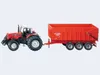Siku traktor s přívěsem MASSEY FERGUSON červený ; 1844 Náhled obrázku produktu 21