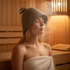 Isomedix 26455, gorro para sauna, de plástico, color gris Vista previa de la imagen del producto 8