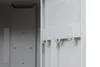 Sattelschrank Degu | Zylinderschloss | HxBxT 195x60x60 cm | Produktbild-Vorschau 4