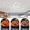 ZMH LED Deckenleuchte Weiß Dimmbar mit Fernbedienung Modern Produktbild-Vorschau 5