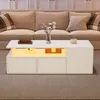 Merax Couchtisch 100x50x35cm mit 9 Fächern und 2 Produktbild-Vorschau 3