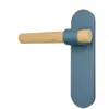 Türklinke mit Langschild 1 Paar Blau Modernes Design Produktbild-Vorschau 3