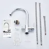 Cecipa 3-in-1 Küchenarmatur Chrom, Wasserhahn mit Produktbild-Vorschau 12