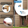 4rain SLIM réservoir mural 500 litres taupe Voir les images du produit 4