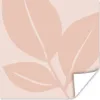 MuchoWow® Poster Sommer - Blätter - Rosa - Pastell 100x100 Produktbild-Vorschau 1