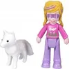 MATTEL POLLY POCKET ARCTIC FOX Bábika FOX sa otvára a otáča Náhľad obrázku produktu 3