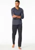 Schiesser pyjamabroek, lange, fijne tricot, donkerblauw, Productafbeelding-voorbeeld 13