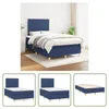 The Living Store Boxspringbett mit Matratze Blau 120x200 cm Produktbild-Vorschau 6