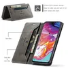 Galaxy A70s Brieftasche Hülle, Retro Kunstledertasche Stand Produktbild-Vorschau 2