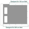 Ikodm 2x Bettgitter 60cm Grau, Bettschutzgitter Set, 5-Loch Produktbild-Vorschau 6