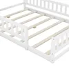 Hausbett aus Kiefernholz 140*200  cm – inkl. Nachttisch und Produktbild-Vorschau 8